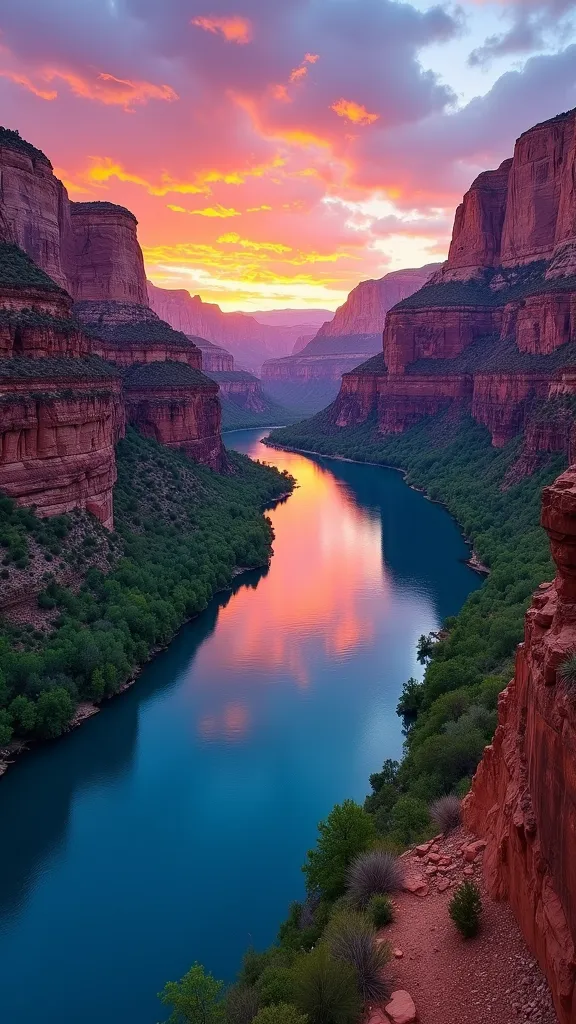 página del río Colorado